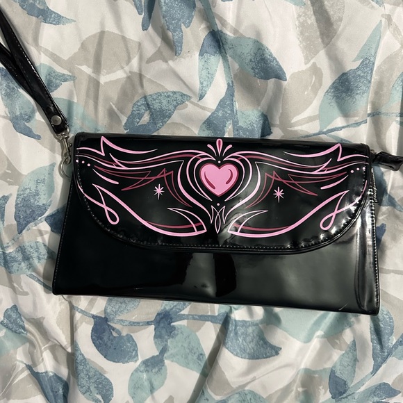 Sourpuss Handbags - Pinstripe purse